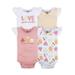 Gerber Baby Girl Tank Onesies Bodysuits 4-Pack Sizes Newborn - 24 Months