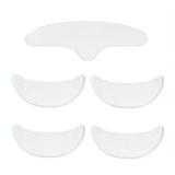 5 Pcs/Set Anti Wrinkles Ageing Eye Face Pads Forehead Neck Wrinkle Remover Reusable Silicone Facial Wrinkle Patches Forehead Smoothing Lifting Fine Lines Wrinkle Pad for Men Women O9G1