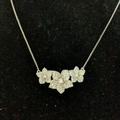 Kate Spade Jewelry | (#79) Nwot Kate Spade Silver Toned Floral Design Necklace | Color: Silver | Size: Os