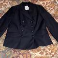 J. Crew Jackets & Coats | J Crew Black Double Breasted Blazer With Black Buttons. Size 6. Nwt | Color: Black | Size: 6
