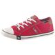 Sneaker MUSTANG SHOES Gr. 37, rot Damen Schuhe Sneaker