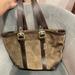 Coach Bags | Authentic Coach Carly Suede Tote | Color: Brown/Tan | Size: Os