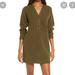 Madewell Dresses | Madewell Olive Green Sweater Dress | Color: Green | Size: L