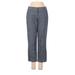 J.Crew Factory Store Dress Pants - Low Rise: Blue Bottoms - Women's Size 00 Petite