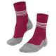 FALKE Damen Laufsocken RU4 Endurance Reflect W SO Baumwolle Antiblasen 1 Paar, Rot (Rose 8564), 37-38