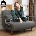 IHOME-Canapé-lit pliant simple gris fauteuil inclinable simple petit appartement familial