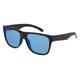 Smith LOWDOWN 2 Unisex-Sonnenbrille Vollrand Eckig Kunststoff-Gestell, schwarz