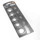 20x piles boutons CR1220 3V au lithium (4x pack de 5) compatible avec prothèses auditives, montres,