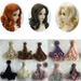 Anvazise Cute Women DIY Long Curly Doll Hair Cosplay Wig Anime Party Extension Hairpiece 10 *