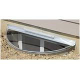 Sloped Medium Heavy-Duty Window Well Cover (Polycarbonate 41 Width x 17 Length)