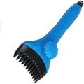 Swimming Pool Filter Cleaning Brush Handheld Jet Cleaner Spa and Hot Tub Filter Cartridge Cleaning Tool for Removing Dirt/Debris from Swimming Pool Filters (Blue) (1pcs)