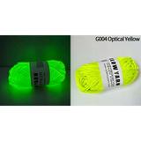 Glowing Hook Needle Knit Yarn Polyester Manual Knitting Ensure The Definition Of Stitches With Good Structure And Neat Needle Can Be Used To Make Clothing Blanket Stoys And Other Accessories Yellow