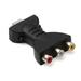 HDMI MALE TO 3 RCA FEMALE COMPOSITE AV AUDIO VIDEO CONVERTER ADAPTER O2H0 AU M3E1