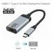 JSER USB-C Type C to Mini DP Displayport Cable Adapter 4K 2K 60hz for Tablet Phone Laptop