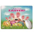 Hxroolrp Easter Mouse Pads Happy Easter Personalized Mouse Pad Keyboard Pad Writing Pad Desk Pad
