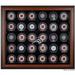 Buffalo Sabres 30-Puck Brown Display Case