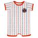 Newborn & Infant White Detroit Tigers Ball Hitter Romper