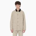 Dickies Men's Stonewashed Duck Unlined Chore Coat - Desert Sand Size XL (TCR05)