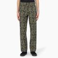 Dickies Men's Drewsey Relaxed Fit Work Pants - Military Green Glitch Camo Size 28 32 (WPR35)