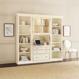 Tuscan 3-Piece Secretary Desk Group - Taupe - Ballard Designs - Ballard Designs