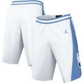 Men's Jordan Brand White/Carolina Blue North Carolina Tar Heels Limited Retro Performance Shorts