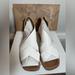 Free People Shoes | Free People Women’s Sun Valley Sandals Leather Size 9.5 White New With Box | Color: White | Size: 9.5