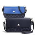 Coach Bags | Coach Reversible Crossbody Bag In Signature Coated Navy | Color: Blue | Size: Os