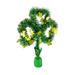 The Holiday Aisle® Bacilia 3 Piece Centerpiece in Green | 11 W x 11 D in | Wayfair 5C810596DB584735A15B87A51E323393