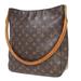 Louis Vuitton Bags | Authenticity Guarantee Louis Vuitton Logo Looping Gm Shoulder Bag | Color: Brown | Size: W 11.6 X H 13 X D 4.5 " (Approx.)