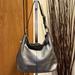 Coach Bags | Coach Silver Leather Bag Vintage | Color: Silver | Size: 13x11x5