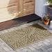 Matterly Waterhog Tropical Leaves 23 In. X 35 In. Indoor Outdoor Door Mat Synthetics in Brown | 35 H x 23 W x 0.37 D in | Wayfair 20908500023