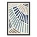 Latitude Run® Sun Rays - Painting in Blue | 31.73 H x 21.73 W x 1.25 D in | Wayfair 21742A8151FE4A449AE177D20CBA9159