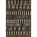 Brown 43 x 20 x 0.31 in Indoor/Outdoor Area Rug - Union Rustic Jaymeir Striped Machine Woven Indoor/Outdoor Area Rug in | Wayfair