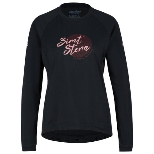 Zimtstern – Women’s Spunz Shirt L/S – Radtrikot Gr L schwarz