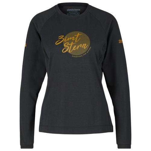 Zimtstern – Women’s Spunz Shirt L/S – Radtrikot Gr L schwarz