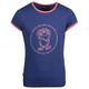 Trollkids - Girl's Flower Troll T - T-Shirt Gr 140 blau