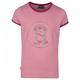 Trollkids - Girl's Flower Troll T - T-Shirt Gr 110 rosa