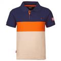 Trollkids - Kid's Eikefjord Polo - Polo-Shirt Gr 104;110;116;128;140;152;164;176;92;98 beige/blau;blau;bunt;grün