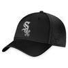 Men's Fanatics Branded Black Chicago White Sox Color Fade Trucker Snapback Hat
