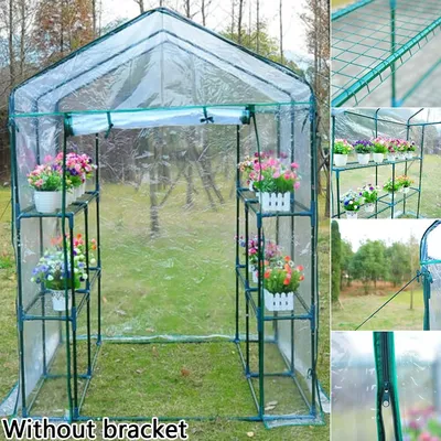 Mini serre en PVC pour plantes d'extérieur plantes de jardin couverture de maison lants garde au