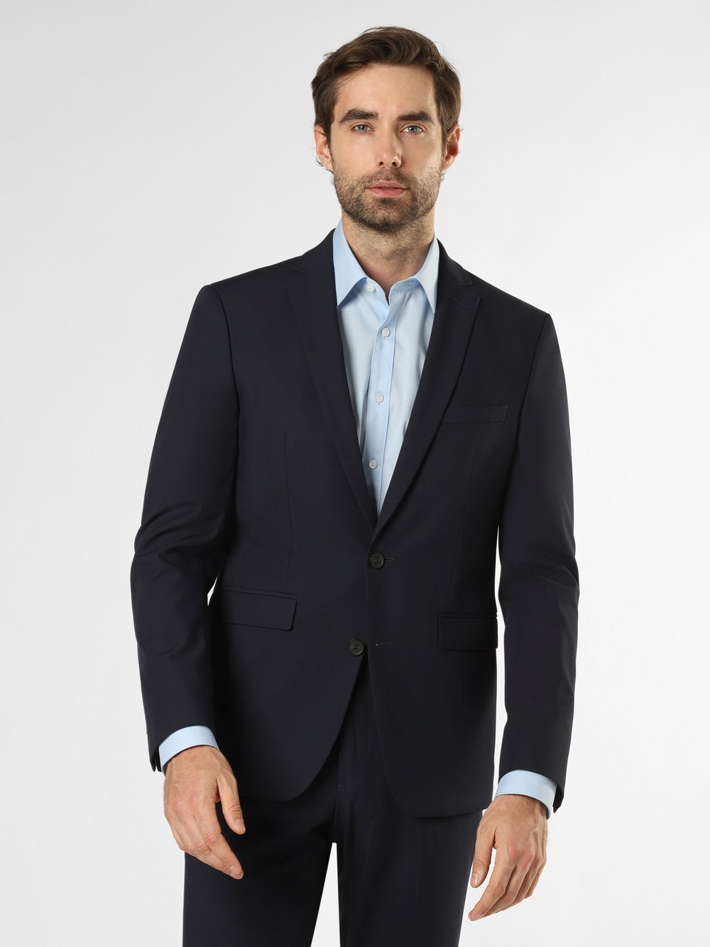 Mc Earl Baukasten-Sakko Herren Slim Fit marine, 90 Image