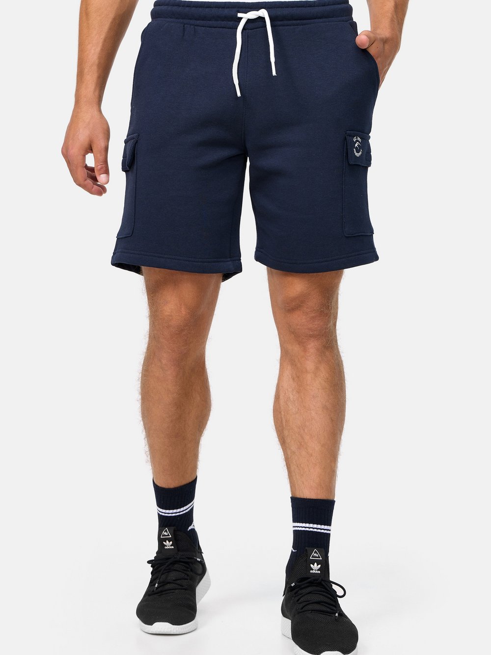 Indicode Shorts Sweat Herren marine, L Image