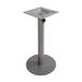 BFM Seating Margate Powder Coated Aluminum Dining Table Metal in Gray | 29 H x 18 W x 18 D in | Outdoor Dining | Wayfair PHTB18RSVU