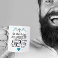 "Tasse \"So sieht der allerbeste liebste tollste Erzieher aus\" Geschenkidee"