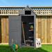 Outdoor Storage Cabinet Tool Shed Wooden Garden Shed