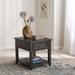 Mill Creek Peppercorn Drawer End Table