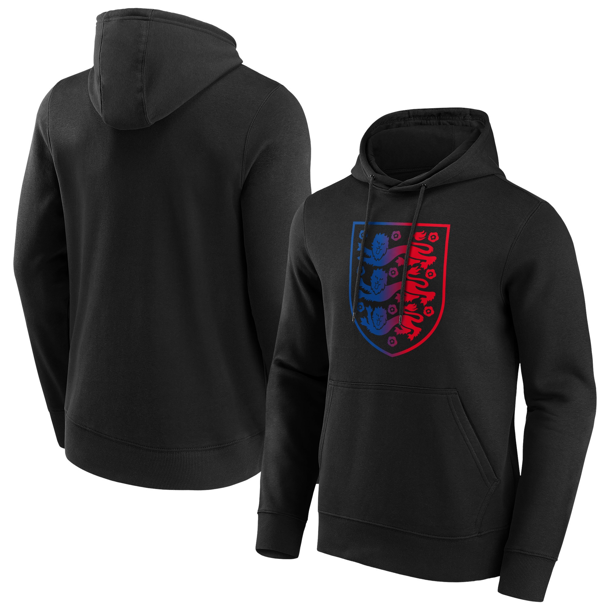 England Fade Graphic Hoodie – Schwarz – Herren Image