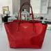 Gucci Bags | Gucci Leather Swing Tote - Red | Color: Red | Size: Large