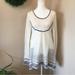 Free People Sweaters | Free People Baby Doll Sweater Dress Long Sleeve Size Small S Boho Lightweight | Color: Purple/White | Size: S