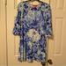 Lilly Pulitzer Dresses | Lilly Pulitzer Ophelia Dress Coastal Blue Catch N Keep Floral Size Small Nwot | Color: Blue/White | Size: S
